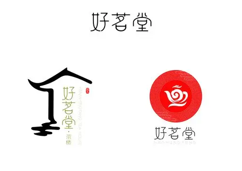 好茗堂logo设计