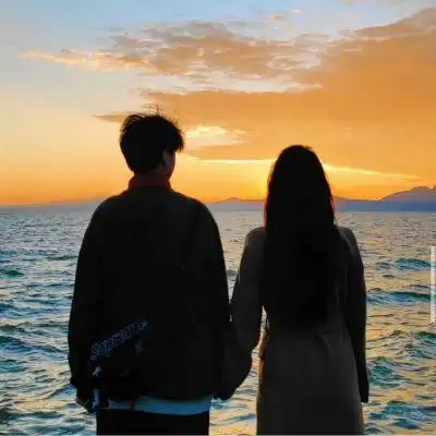 日落情头_情侣头像_我要个性网