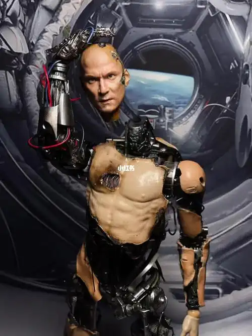 赛博机械人彦祖16兵人潮玩仿真模型