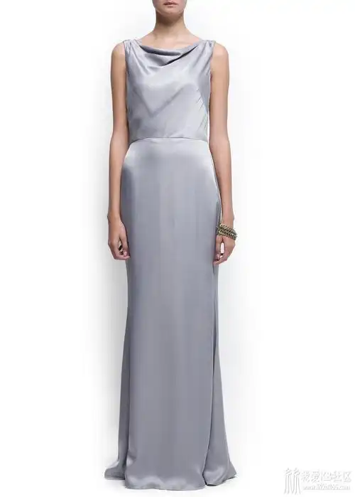 垂坠绸缎礼服
