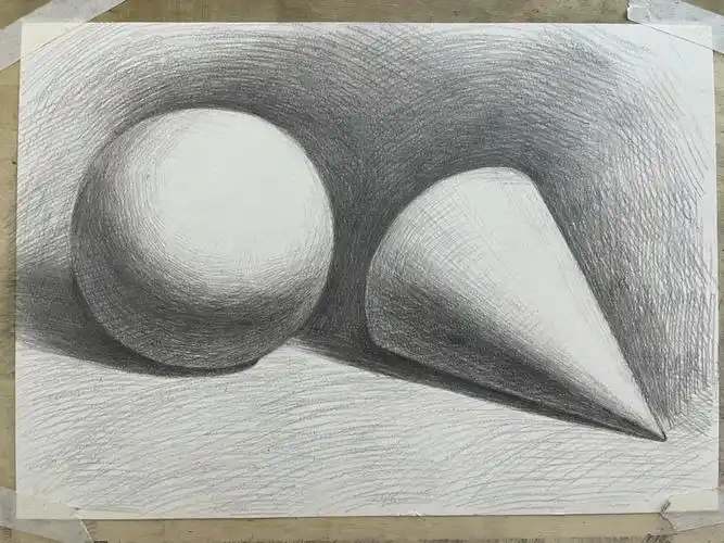 初学素描77第九课77