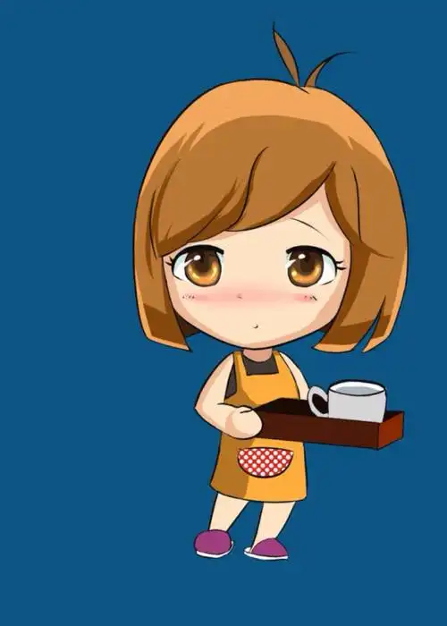 朋友帮我设计的卡通形象,喜欢!