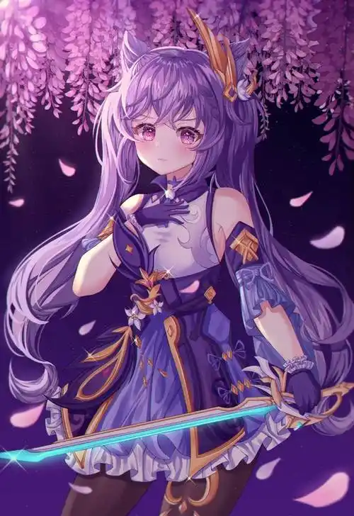 刻晴yulha的原神壁纸图片