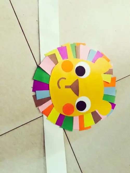 发饰手工小狮子