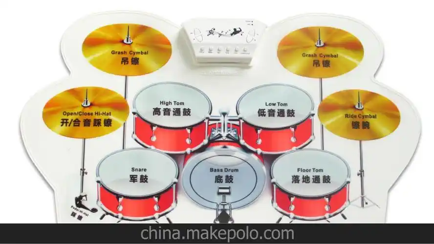 圣诞节礼品 电子鼓 爵士鼓 硅胶架子鼓 2014款