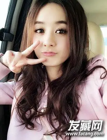 【图】甜美赵丽颖长发发型设计 盘点她留过的时尚发型(3)_女明星发型