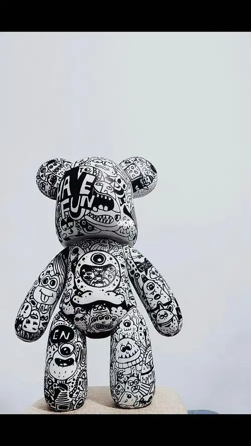 手绘暴力熊参考了小的好几个博主但不记得是谁了没办法艾特了