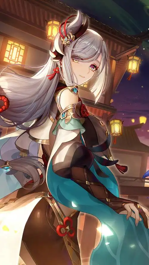 原神 genshin impact 申鹤 手机壁纸