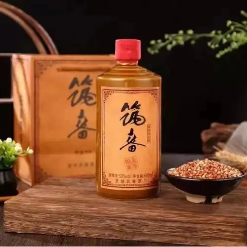 贵州筑春铂金尊享版标准样酒陈酿品质53度酱香型白酒500ml*6瓶装