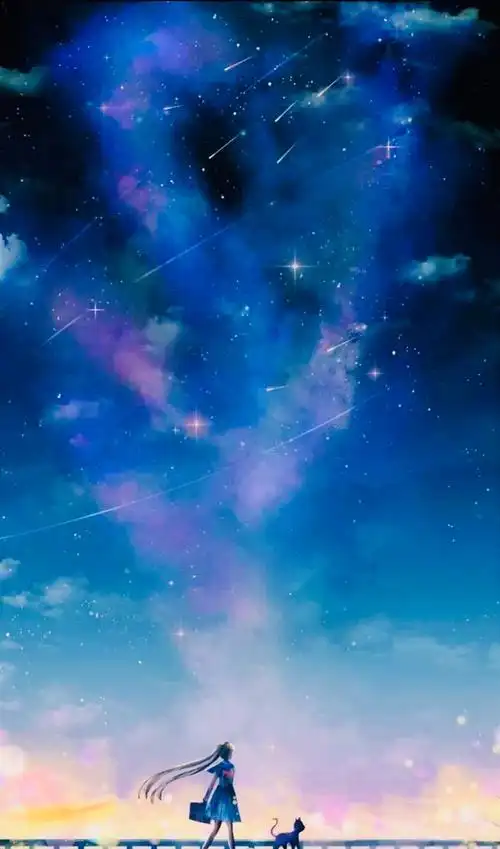 动漫星空壁纸