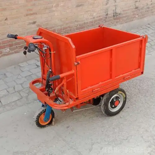 电动小骑兵平板三轮车 ty-700型电动手推车拓一牌图片