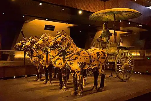 世界第8大奇迹,陕西西安秦兵马俑博物馆铜车马博物馆