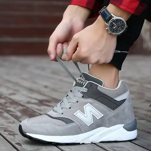 内增高鞋2023秋季新款男10cm8cm6cm真皮休闲运动鞋男增高小白鞋