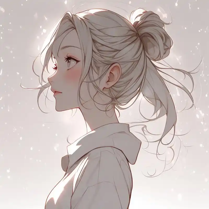 9369♀15女生侧脸头像精选集 来一波女生侧脸头像分享,优雅