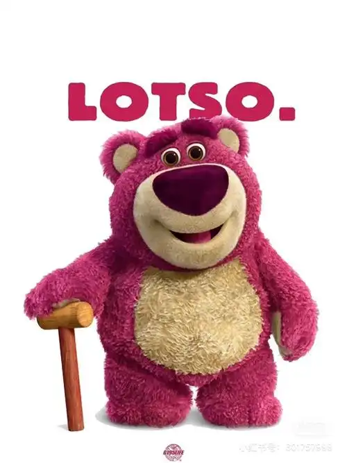 草莓熊(油画棒技法 5)