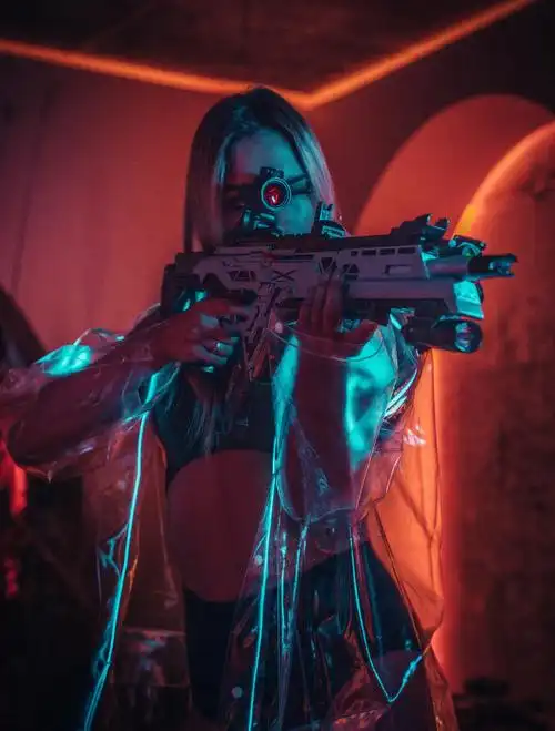 交流喜欢未来科技风赛博朋克的朋友们