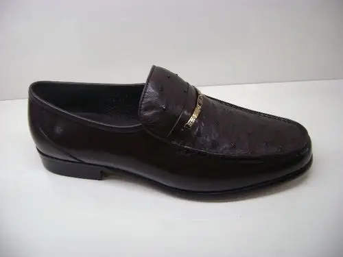 2012年法国都彭 高档商务休闲皮底鞋 袋鼠皮套脚皮鞋 50115