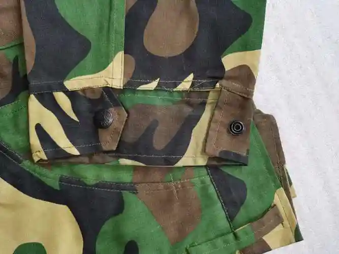 老式迷彩服式武屁兜实验版夏套装八七式作训服作训外套
