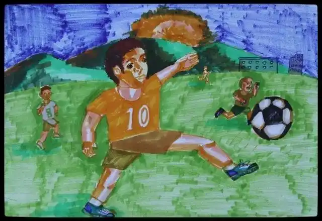 新疆第十七届少年儿童绘画大赛"我的幸福童年"获奖作品展示