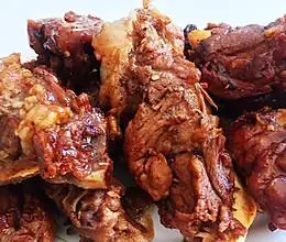 下饭红烧菜#红烧大骨棒的做法