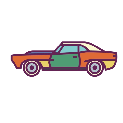 卡通小汽车图片