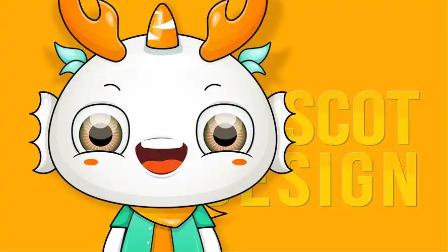 一套以龙为形象的吉祥物设计 保定旅游吉祥物竞稿作品