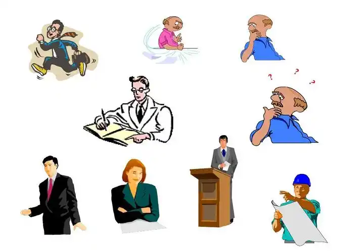 丰富的人物图标,省却你的查找,点睛你的ppt!