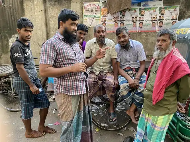 到世界上人口密度最大的国家孟加拉国看人