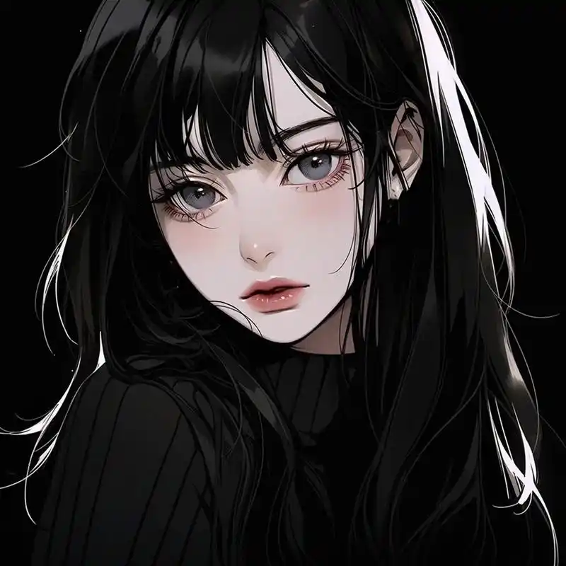 喜欢暗黑风格么?女生酷飒头像 御姐范儿