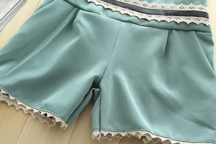 xyz16 2013夏季vivi新款时尚女式雪纺百搭短裤三分女裤子批发