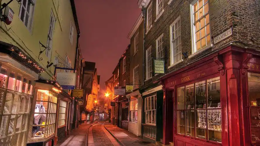 英伦复古街道唯美摄影图片桌面壁纸高清大图预览1920x1080_风景壁纸