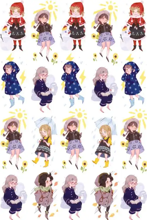 【jinxd】手帐素材胶带贴纸