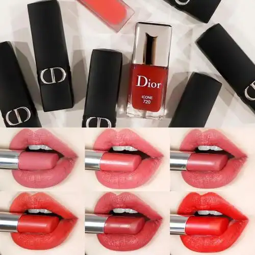 dior秋季口红新色试色