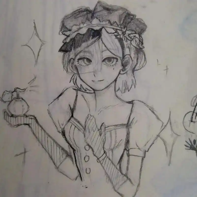 手绘 #画画 #第五人格 #第五人格调香师 #调香师 - 抖音