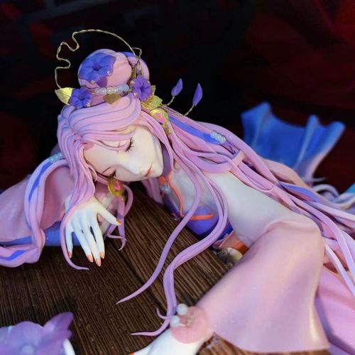 定制第五人格贝拉夫人手办软陶公仔来图软陶粘土模型红夫人