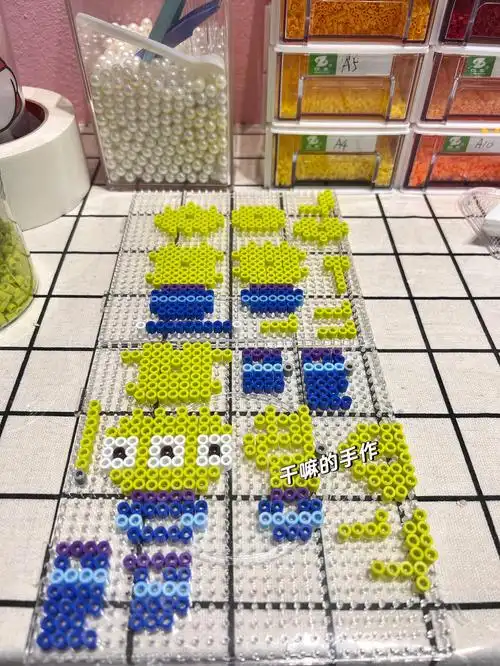 立体拼豆豆巴斯光年三眼仔