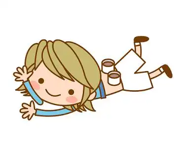 卡通拔罐养生中医