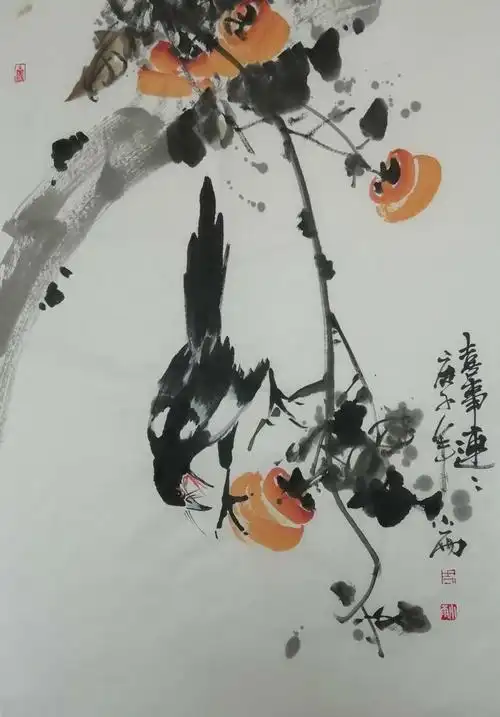 著名画家周小雨先生国画作品欣赏