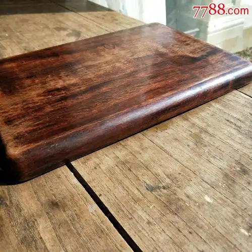 民国整挖红木茶盘老木盘文盘托盘