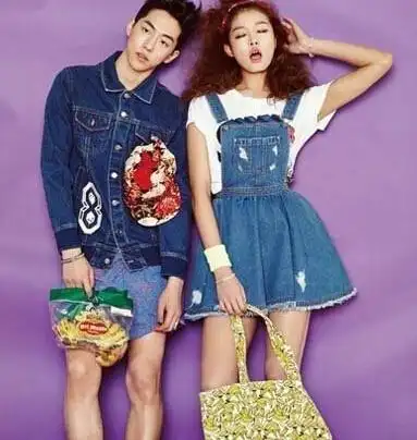 图南柱赫崔雪莉情侣画报公开金童玉女人气火爆