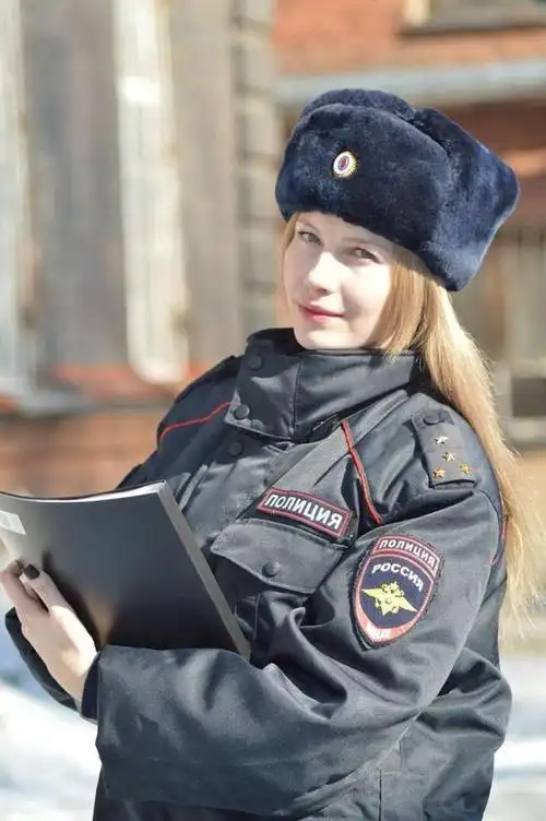 俄罗斯女警察