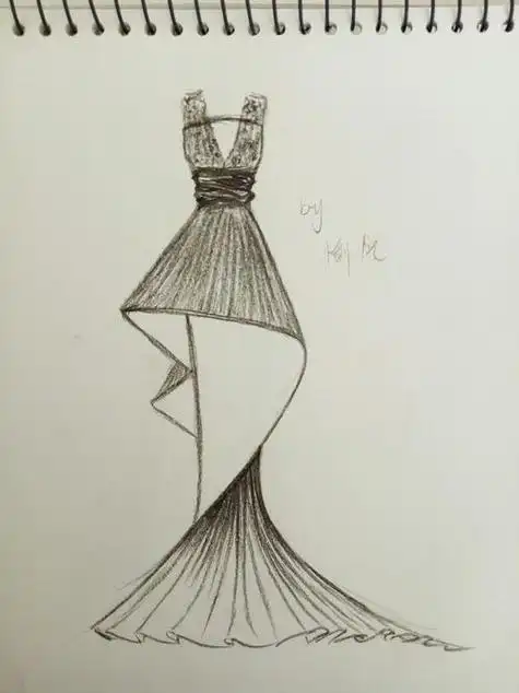 裙子简笔画图片裙子简笔画图片彩色