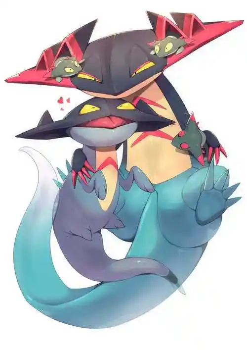 精灵宝可梦多龙巴鲁托pixiv同人插画图片