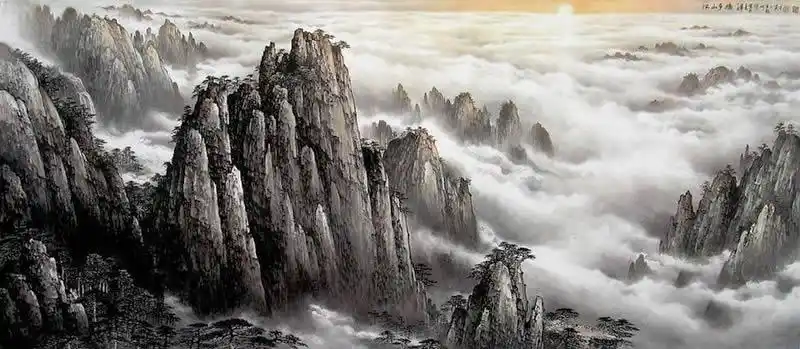 【国画艺术】吴其才山水画欣赏