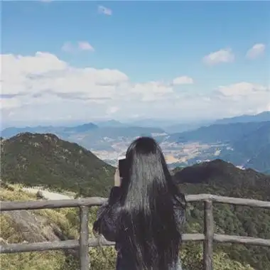 女生唯美小清新背影头像精选