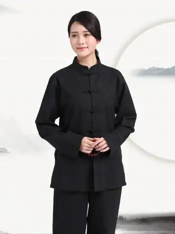 海清居士服打坐阐服僧衣出家佛堂寺庙穿的衣服棉麻海清居士服女春秋