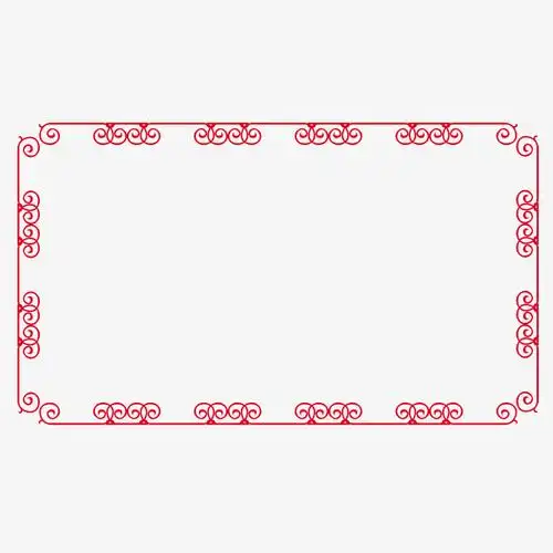 边框花边边框中国风边框中式边框
