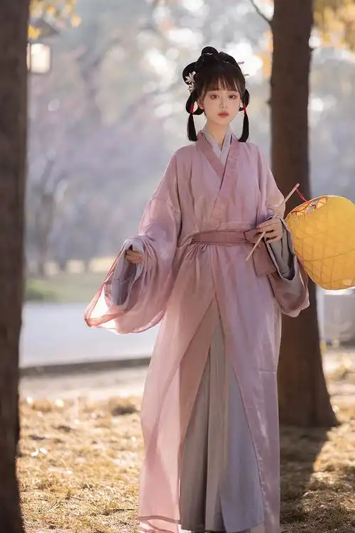 挽纱汉服马山楚墓直裾马王堆素纱襌衣春秋攸宁汉服半身裙