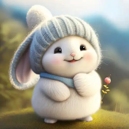 好治愈啊,软萌兔子头像__财经头条