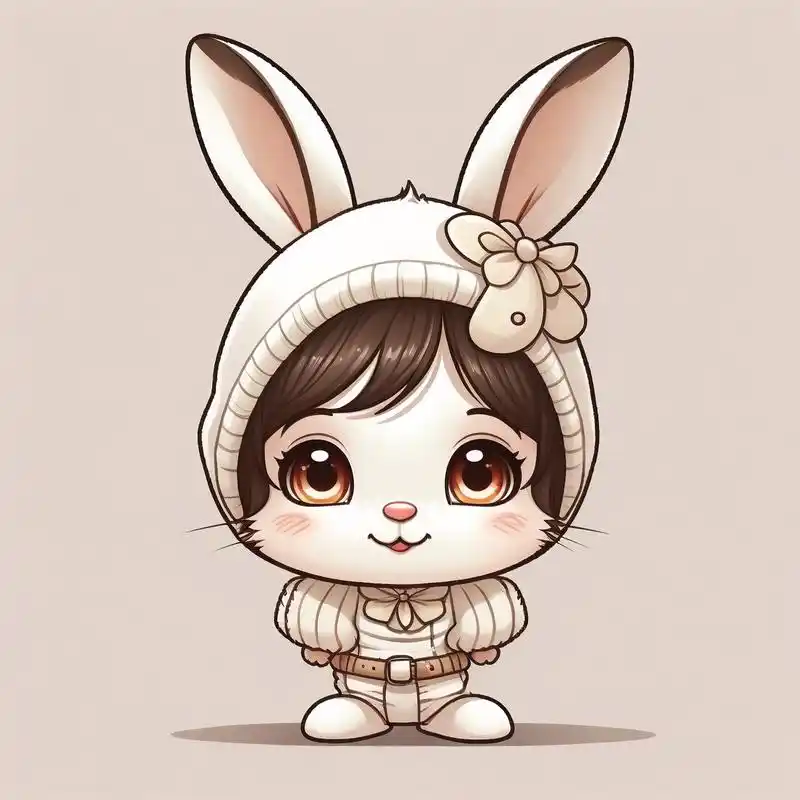 q版兔子头像92软软乎乎可可爱爱91